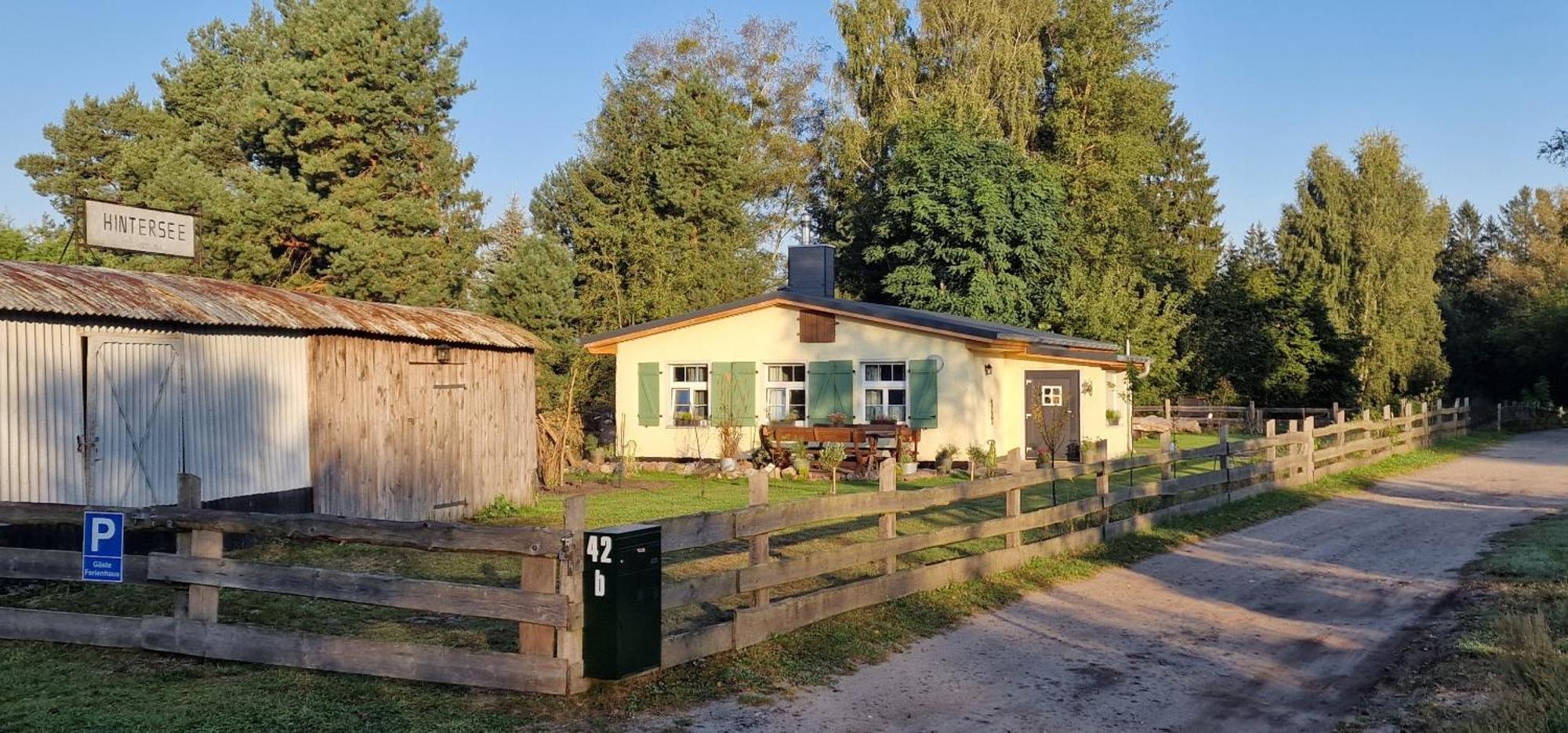 Ferienhaus Am Haff Hintersee المظهر الخارجي الصورة